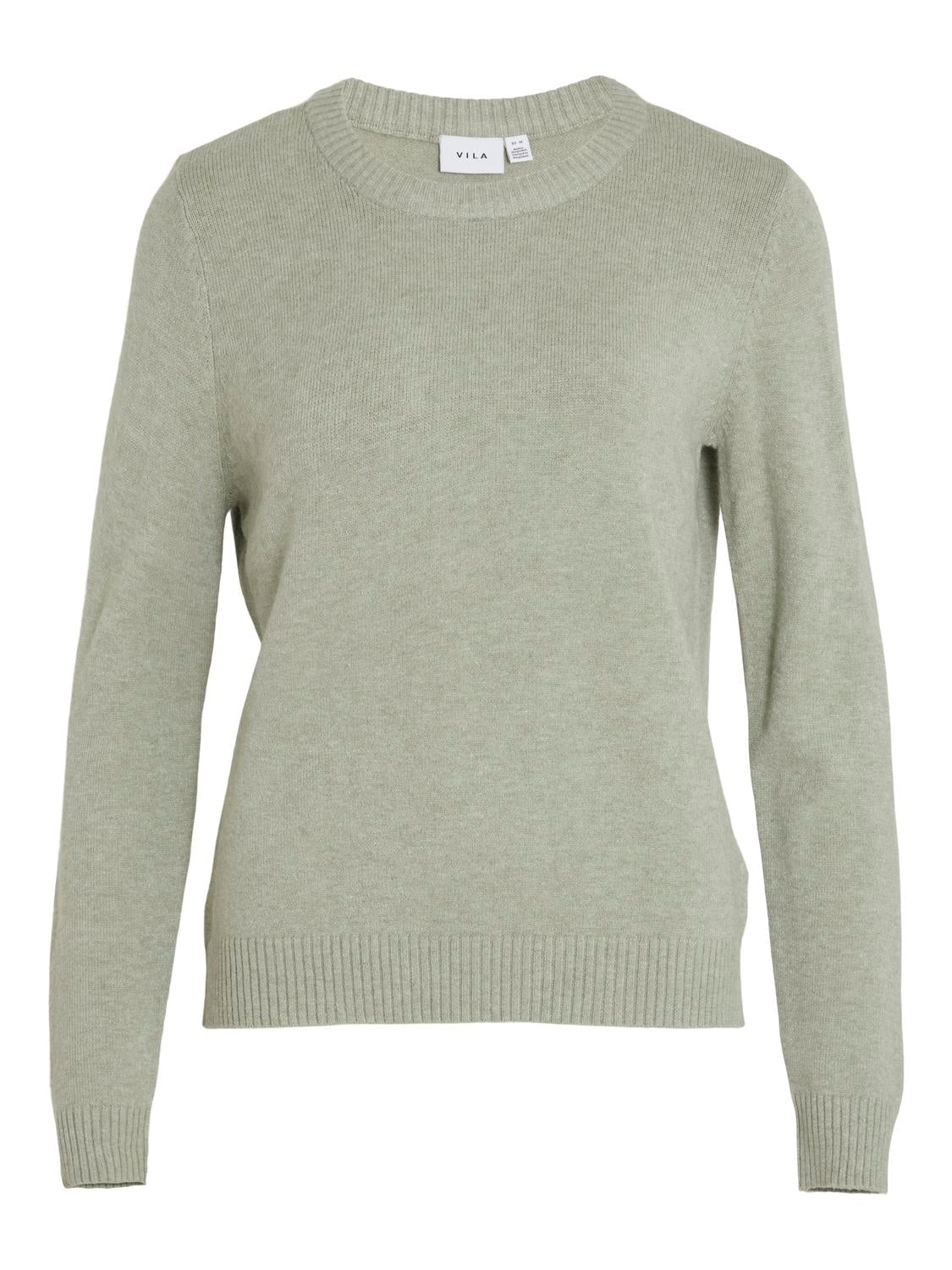 VIRIL Pullover - Oil Green - VERO MODA & VILA Bergvik